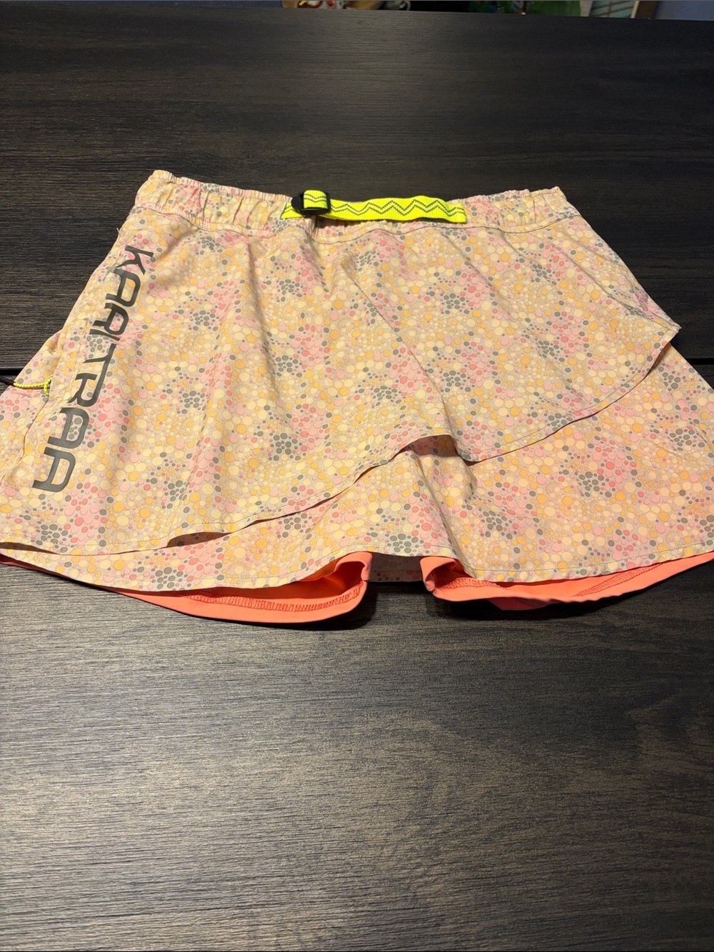 Kari Traa Ane Athletic Hiking Skort Multicolor Floral Print Size M